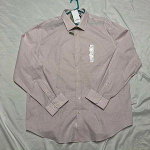 Goodfellow & Co. Pink Windowpane Button Shirt